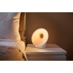 Philips Skinnende hvid Opvågningslys HF3653